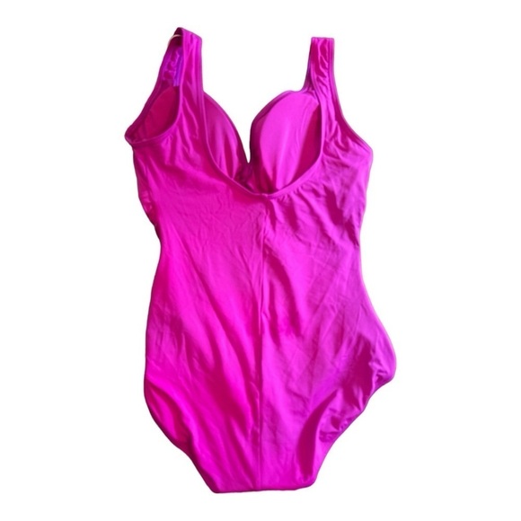 Coco Reef Contours Solitare V-Neck Tummy-Control One-Piece Swimsuit NWT - Picture 6 of 7